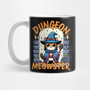 Dungeon Meowster Roleplay Dungeon Master Cat Mug